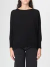 Zanone Sweater  Woman Color Black In Black