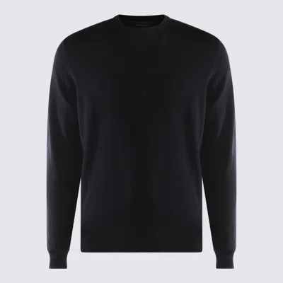Zanone Sweaters In Black