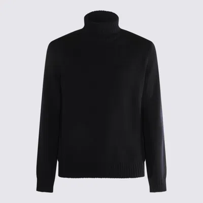 Zanone Sweaters In Black