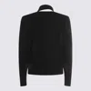 Zanone Neck-tie Sweater In Black