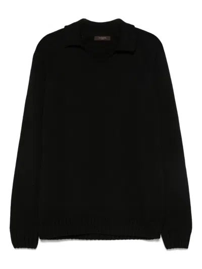 Zanone Sweaters Black