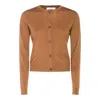 Zanone Long Sleeve Ribbed Cuff Crew Neck Knitwear In Gold