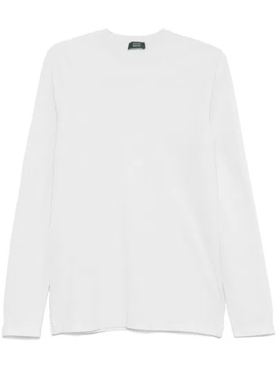 Zanone Sweaters In Grey