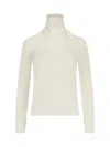 Zanone Classic Turtleneck In White