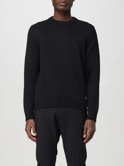 Zanone Sweatshirt  Men Color Black In Schwarz