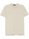 Zanone Short Sleeves Classic T-shirt In Multicolor