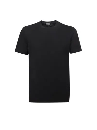 Zanone T-shirt  In Black