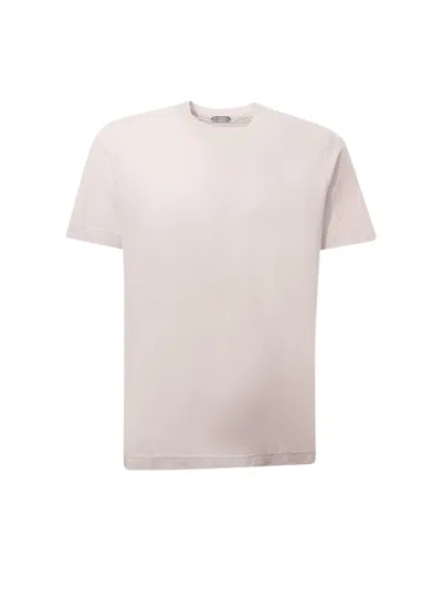 Zanone T-shirt  In Taupe