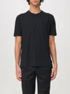 Zanone Cotton T-shirt In Schwarz