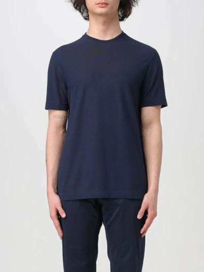 ZANONE T-SHIRT ZANONE MEN COLOR BLUE,F29084009