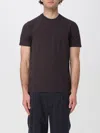 ZANONE T-SHIRT ZANONE MEN COLOR BROWN,f29084032