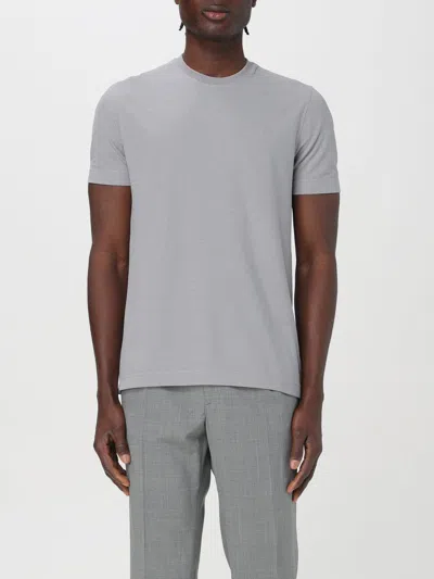 Zanone T-shirt  Men Color Smoke Grey In Smoke Grey