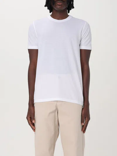 Zanone T-shirt  Men Color White In Weiss