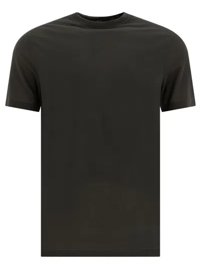 Zanone T-shirts In Black