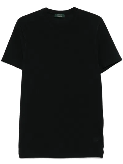 Zanone T-shirts And Polos In Black