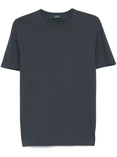 Zanone T-shirts And Polos In Grey