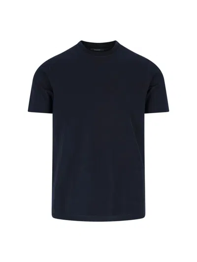 Zanone T-shirts In Blue