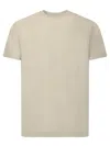 Zanone Cotton T Shirts In Neutral