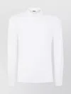 Zanone Tailored Shirt With Long Sleeves In White
