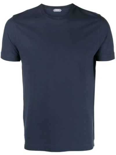 Zanone Trendy Blue T-shirt