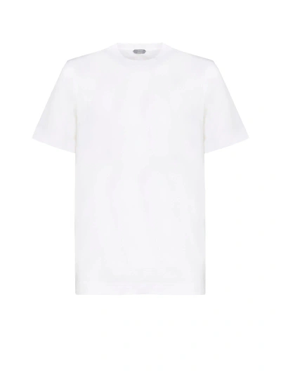 Zanone Tshirt Ice Cotton In White