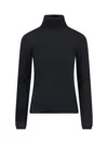 Zanone Fine-knit Certified Flexwool Slim Fit Turtleneck Sweater In Nero