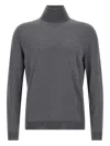 Zanone Lightweight Grey Flexwool Sweater In Gray