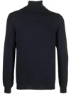 Zanone Turtleneck Cuffed-sleeve Sweater