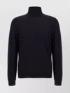 Zanone Turtleneck Sweater Long Sleeves In Black