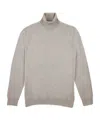 Zanone Turtleneck Sweater In Nude