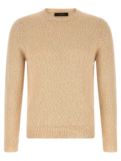 Zanone Two-tone Yarn Sweater