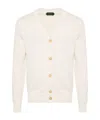 Zanone V-neck Knitwear Sweater Long Sleeves In White