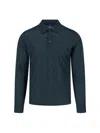 Zanone Long Sleeve Fitted Crewneck Sweater In Green