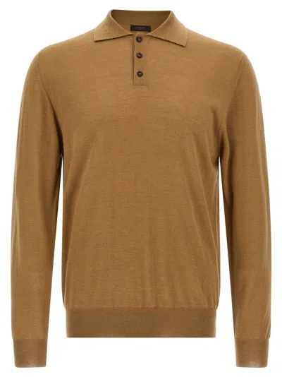 ZANONE VIRGIN WOOL POLO SHIRT