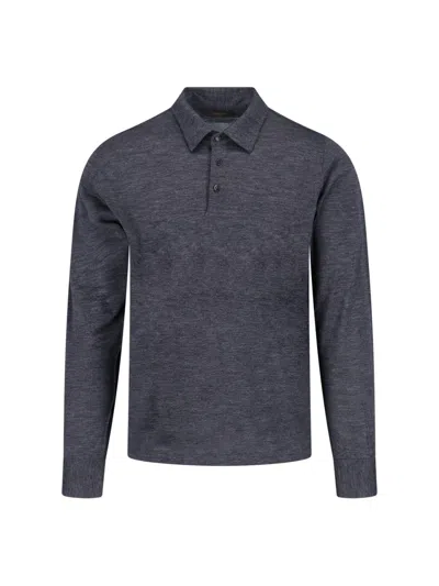 ZANONE VIRGIN WOOL POLO SHIRT
