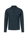Zanone Virgin Wool Polo Shirt In Green