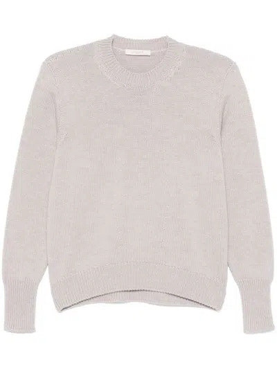 Zanone Virgin Wool Sweater In Nude & Neutrals