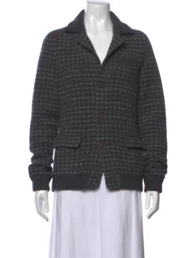 Pre-owned Zanone Virgin Wool Sweater In Grey