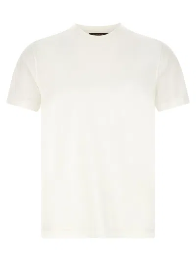 Zanone Ice Cotton T-shirt In Neutral