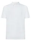 Zanone White Cotton Polo Shirt In White