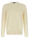 Zanone Crew-neck Long-sleeves Sweater In White