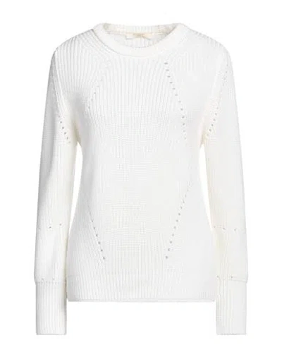 Zanone Woman Sweater White Size 4 Virgin Wool