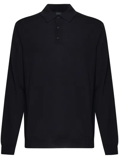ZANONE WOOL POLO SHIRT