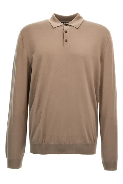 ZANONE WOOL POLO SHIRT