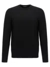 Zanone Black Crewneck Sweater