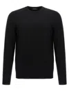 Zanone Black Crewneck Sweater