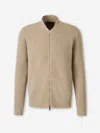 Zanone Wool Sweater In Neutral