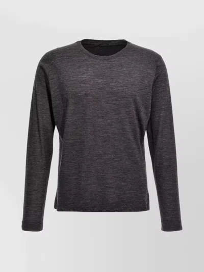 ZANONE WOOL SWEATER WITH LONG SLEEVES AND ROUND NECK