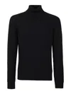 Zanone Turtleneck Sweater In Azul