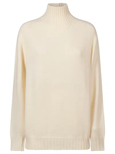 Zanone Wool Turtleneck Clothing In Brown